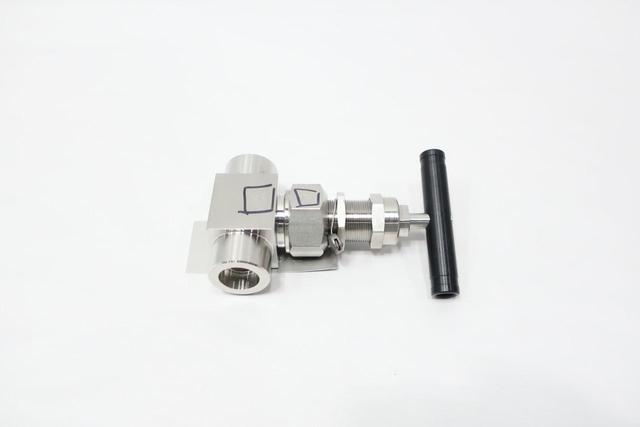 SWAGELOK SS-12NBSW8P-G MANUAL STAINLESS SOCKET WELD NEEDLE VALVE 6000PSI 1/2IN