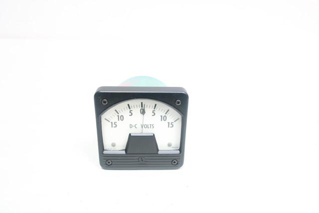 WESTINGHOUSE WESCHLER KX-221 VOLTMETER 15-0-15DC VOLTS