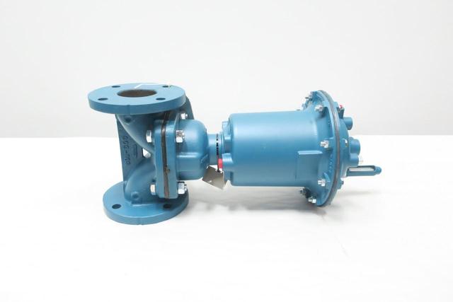 ITT 3-2431-P-34-3125-P1-SQD8-SQDV PNEUMATIC IRON FLANGED DIAPHRAGM VALVE 3IN 150