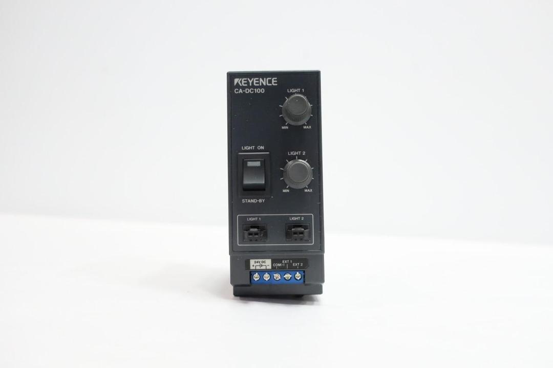 KEYENCE CA-DC100 LED ILLUMINATION CONTROLLER MODULE