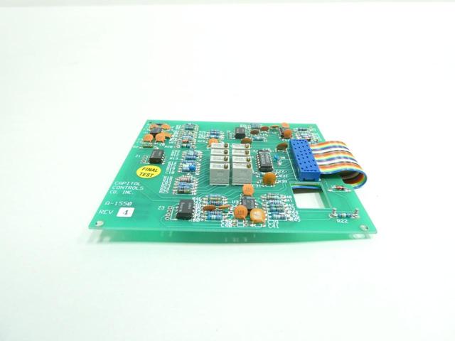 CAPITAL CONTROLS A-1550 PCB CIRCUIT BOARD REV 4