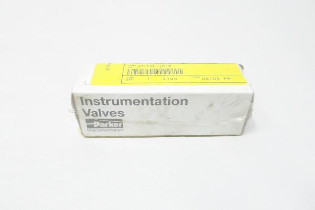 PARKER 4Z-F4L-10-B FILTER VALVE 6000PSI 1/4IN NPT