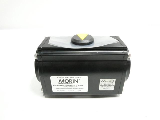 MORIN MRP-009U-T-S060 PNEUMATIC RACK AND PINION ACTUATOR 120PSI