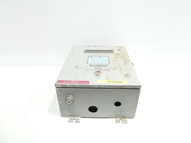 WOODWARD 8238-007 505 STEAM TURBINE GENERATOR GOVERNOR CONTROLLER MODULE