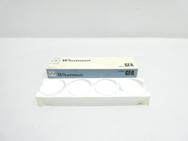 BOX OF 100 FISHER SCIENTIFIC 9-874-14 BINDER-FREE GLASS MICROFIBER FILTERS