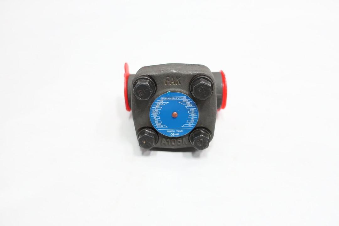 POWELL SW08SA58GB CHECK VALVE 800 STEEL SOCKET WELD 1/2IN
