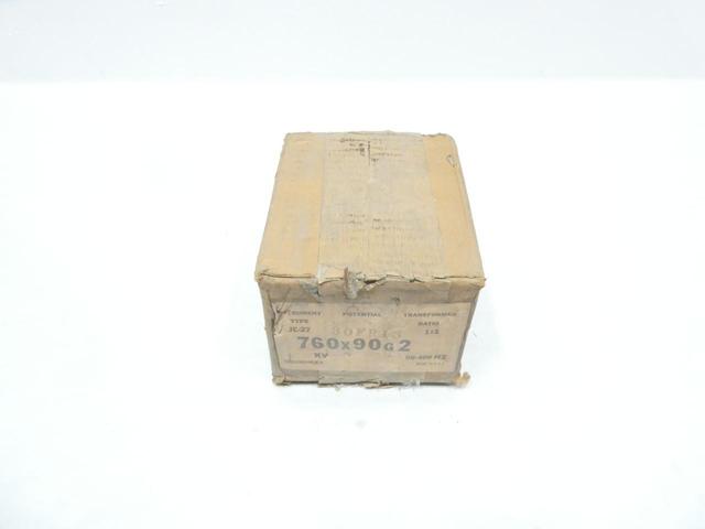 GENERAL ELECTRIC GE JE-27 760X90G2 POTENTIAL TRANSFORMER 120V-AC
