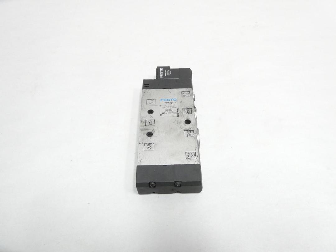 FESTO CPE24-M1H-5LS-3/8 PNEUMATIC SOLENOID VALVE 24V-DC 3/8IN NPT 145PSI