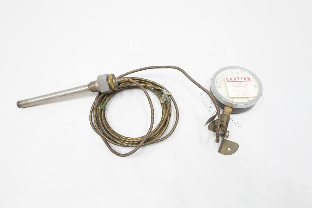 ROBERTSHAW 94743-A2 GAS ACTUATED THERMOMETER 3-1/2IN 6IN 10-160F