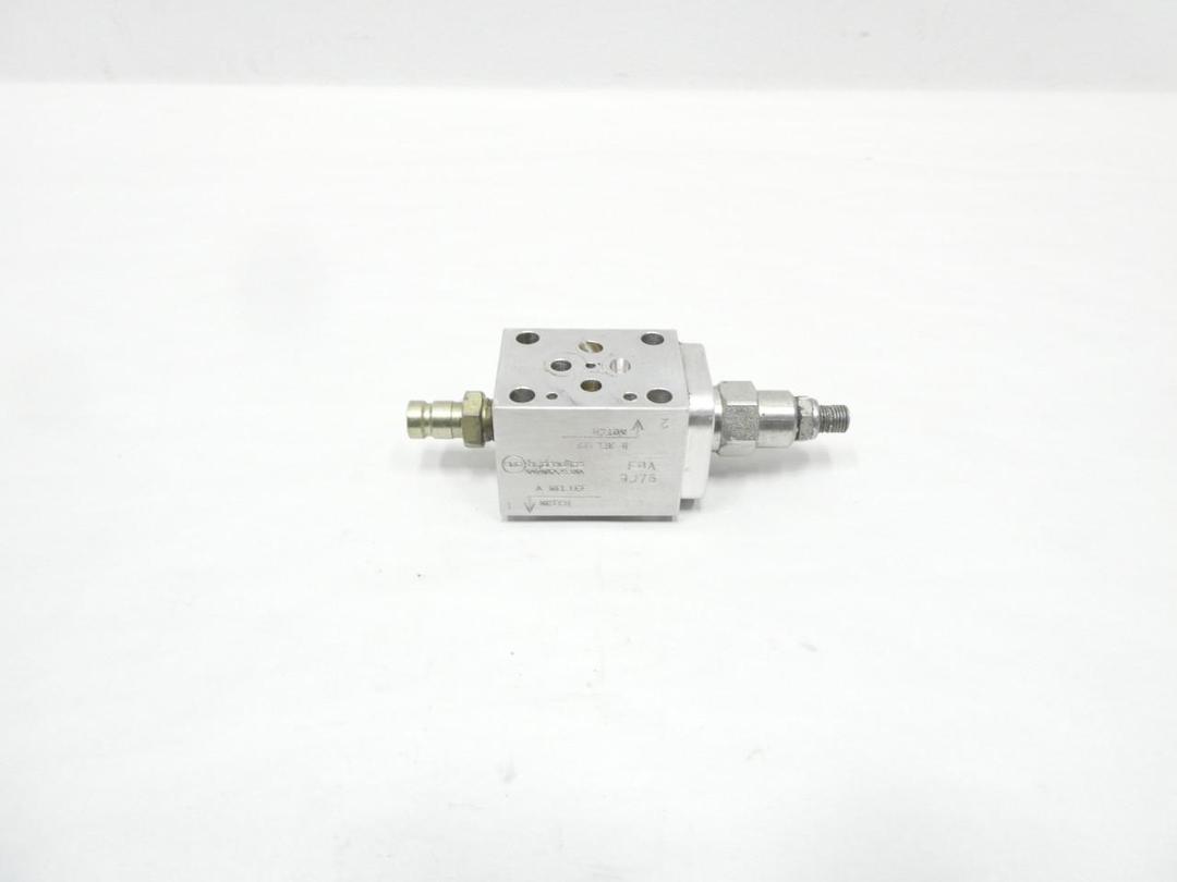 SUN HYDRAULICS FBA9J76 HYDRAULIC VALVE MANIFOLD