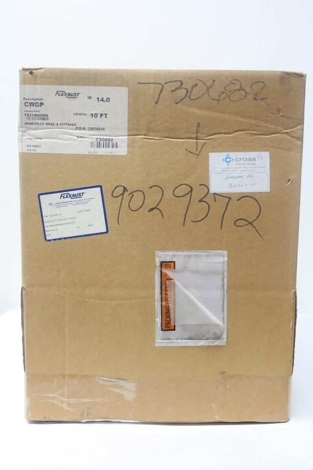 FLEXAUST 14-CWGP-10 1031400000 AIR DUCT HOSE 14IN 10FT