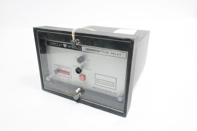 BBC 27H 211R0075 CIRCUIT SHIELD UNDERVOLTAGE RELAY 48/125V-DC