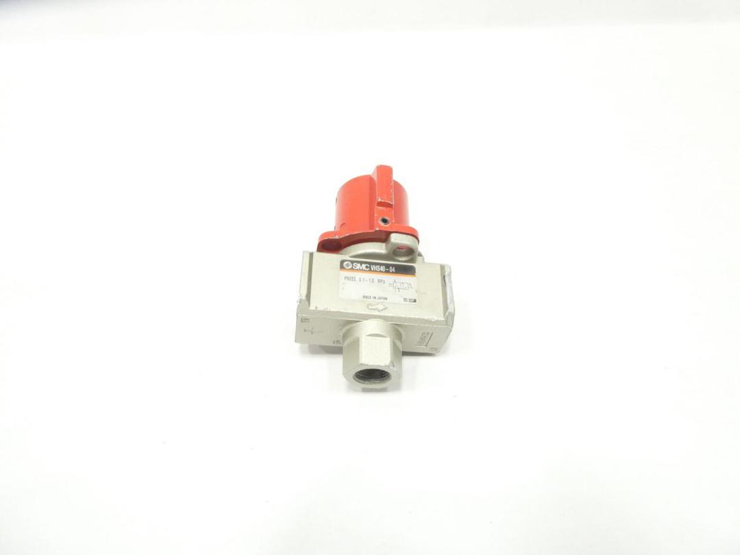 SMC VHS40-04 PNEUMATIC LOCKOUT VALVE 1/2IN NPT 1MPA