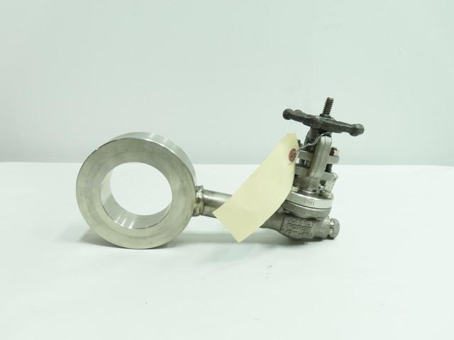 BONNEY FORGE HL 18L-NACE-LE MANUAL STAINLESS WEDGE GATE VALVE 1/2IN NPT 800