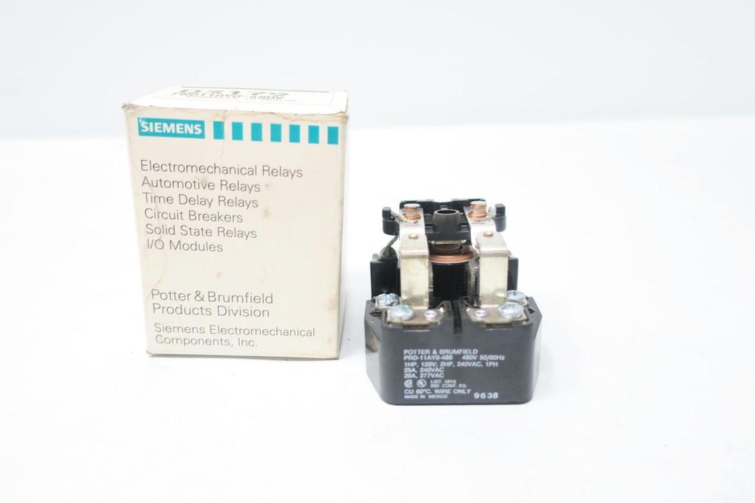 SIEMENS PRD11AY0 RELAY 480V-AC