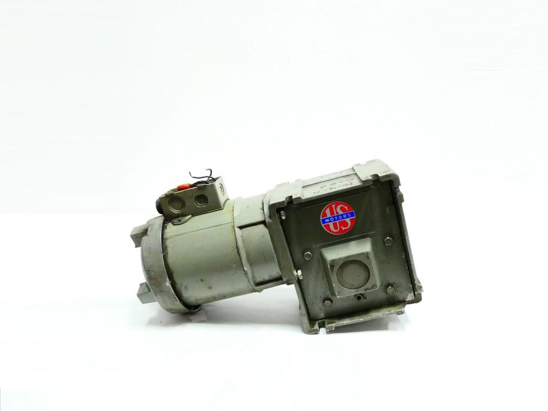 US MOTORS QC 5587/S09F GEARMOTOR 59.17RPM 3PH 3/4HP 230V-AC