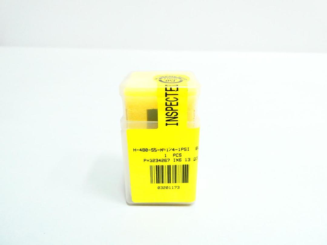 HAM-LET H-480-SS-N-1/4-1PSI STAINLESS THREADED CHECK VALVE 1/4IN NPT