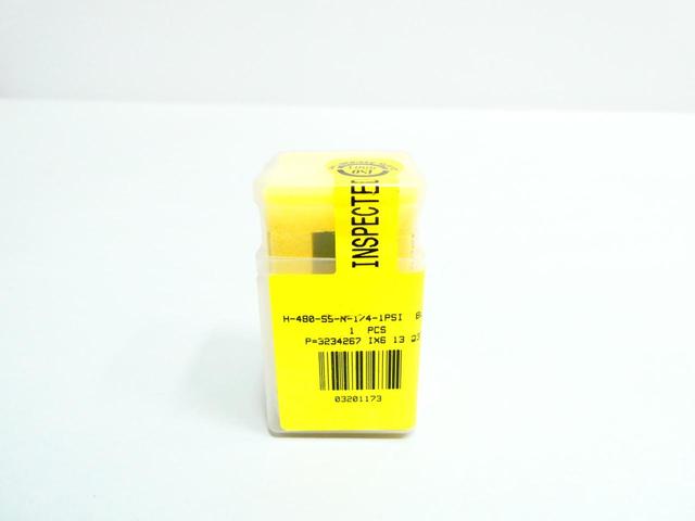 HAM-LET H-480-SS-N-1/4-1PSI STAINLESS THREADED CHECK VALVE 1/4IN NPT