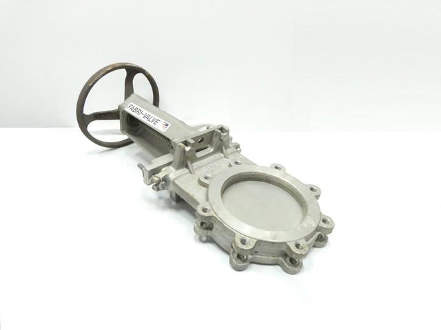 ITT FV-C3720250100 FABRI-VALVE MANUAL STAINLESS FLANGED KNIFE GATE VALVE 8IN