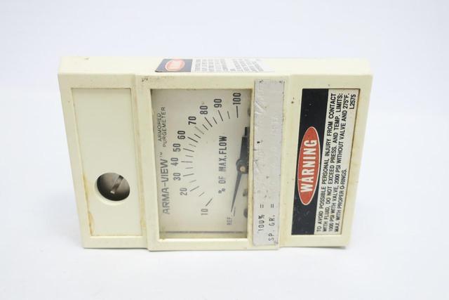 WALLACE & TIERNAN ARMA-VIEW ARMORED PURGEMETER 17.5SCFH