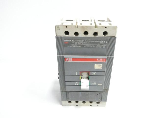 ABB S5N PR211 SACE S5 MOLDED CASE CIRCUIT BREAKER 3P 400A AMP 600V-AC