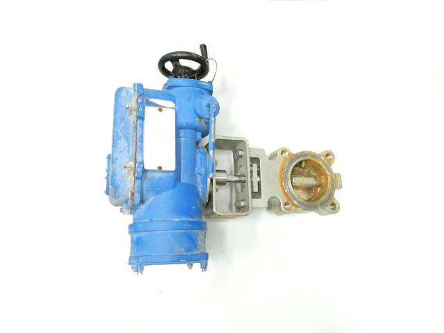 CAMERON B5123-02-F02-13/HL ELECTRIC STAINLESS LUGGED BUTTERFLY VALVE 3IN