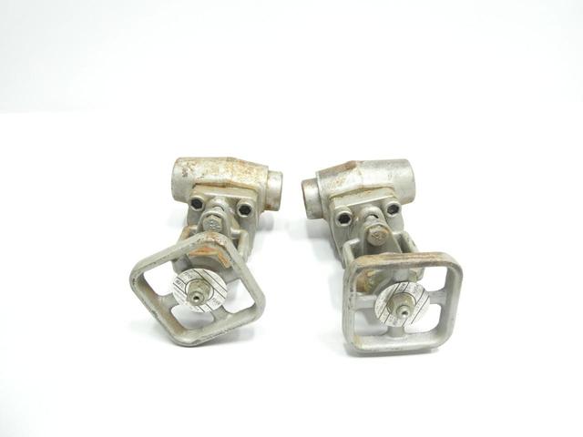 SET OF PENBERTHY 730 65482-500 MANUAL STEEL GAGECOCK VALVE 3/4IN NPT