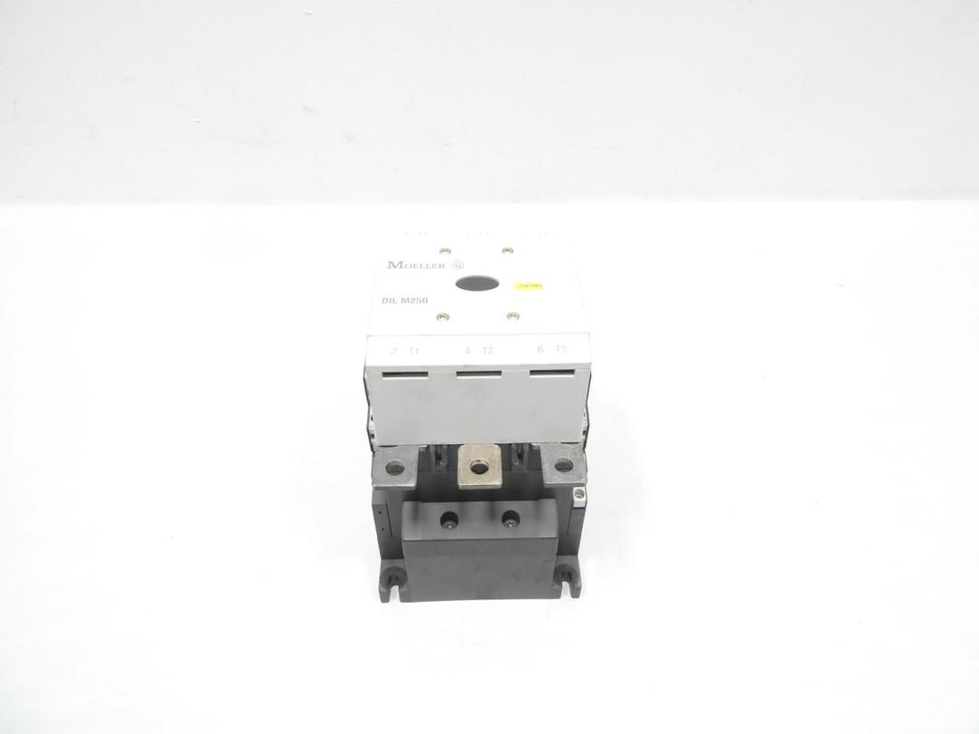 MOELLER DIL M250 AC CONTACTOR 110-250V-AC 250A AMP 200HP