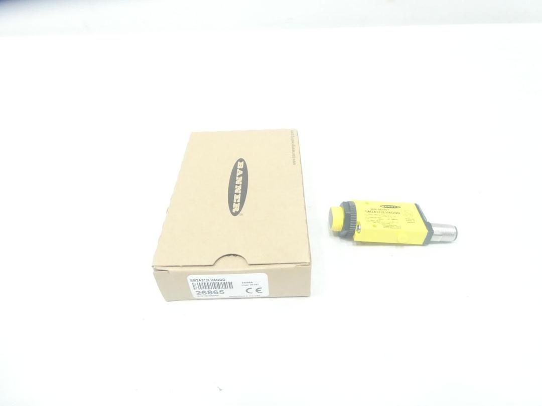 BANNER 26865 SM2A312LVAGQD MINI BEAM PHOTOELECTRIC SENSOR 24-240V-AC
