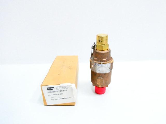 KUNKLE 6010-D1 0521-01-075 THREADED RELIEF VALVE 30GPM 200PSI 3/4IN NPT