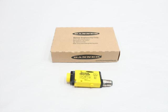 BANNER SM2A312DQD 26841 PHOTOELECTRIC SENSOR 24-240V-AC