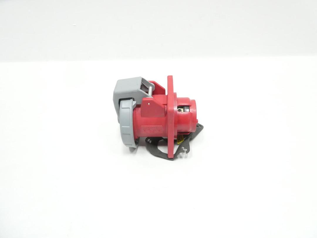 HUBBELL 460R7W PIN & SLEEVE RECEPTACLE 3P 4W 60A AMP 480V-AC
