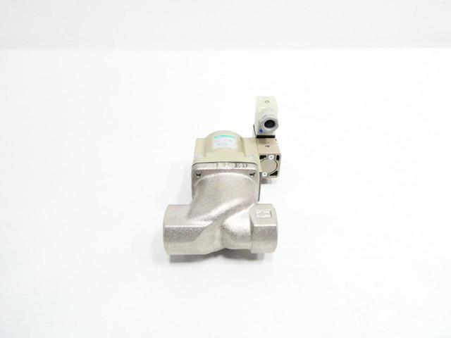 CKD CVSE2-15A-30-02H-1 PNEUMATIC SOLENOID VALVE 100/110V-AC 0.7MPA 1/2IN NPT