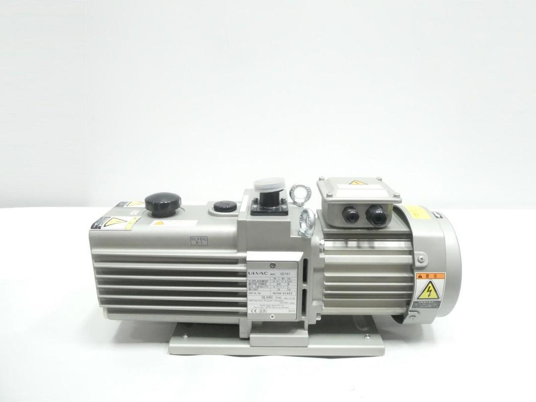 ULVAC VD151 OIL ROTARY VACUUM PUMP 17.3M3/H 550W 230/460V-AC