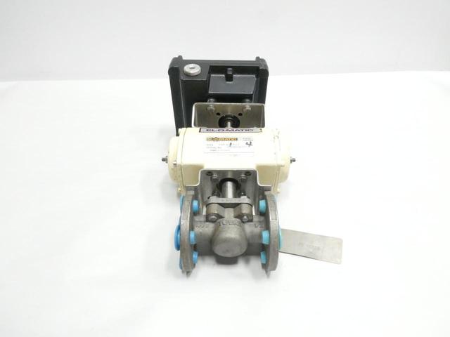 TUFLINE 067 ESA 40/A/L2 9479N-BY-V30 PNEUMATIC STAINLESS CONTROL VALVE 1/2IN 150