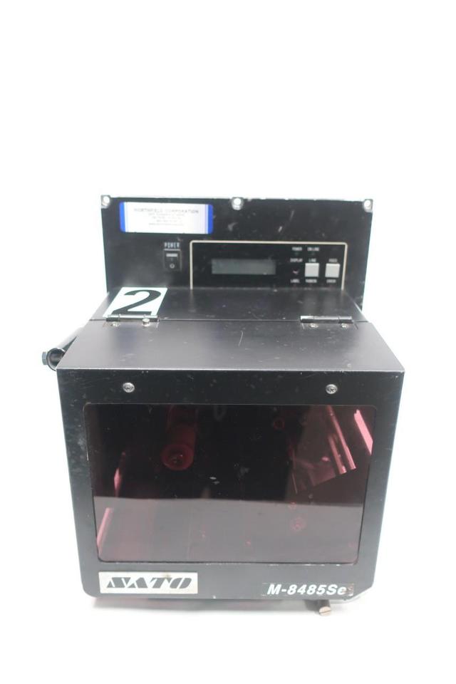 SATO M-8485SE BARCODE PRINTER 100-120/200-240V-AC