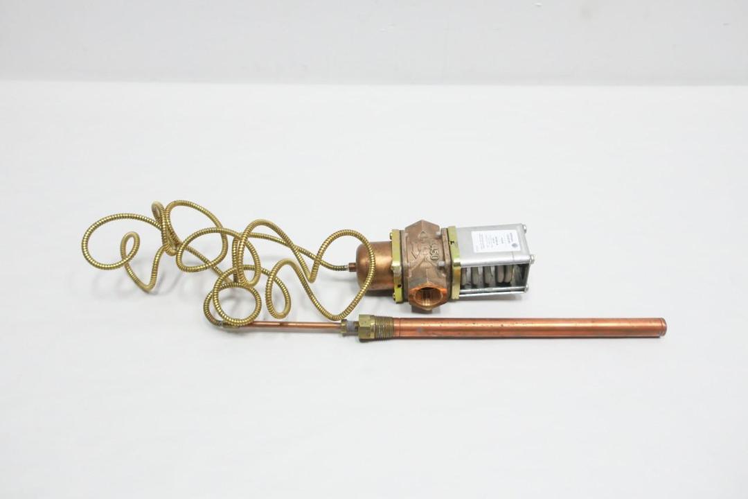 JOHNSON CONTROLS V47AC-6 TEMPERATURE REGULATED VALVE 75-135F 3/4IN NPT