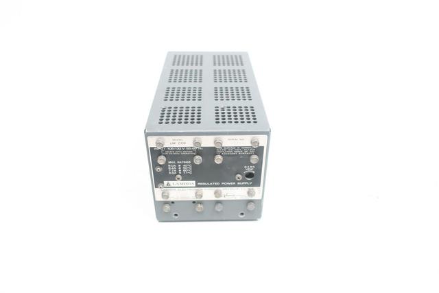 LAMBDA LM CC6 REGULATED POWER SUPPLY 105-132V-AC