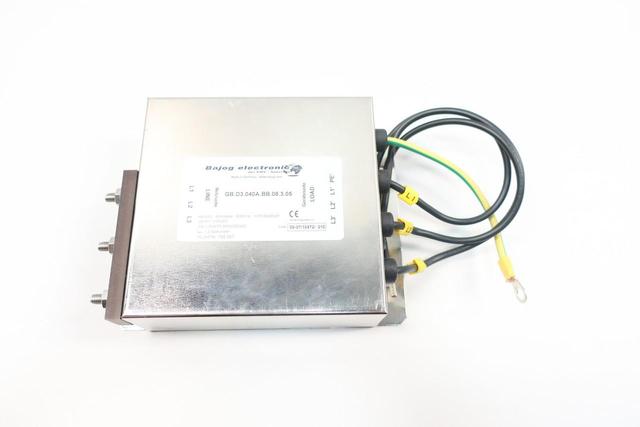 BAJOG GB.D3.040A.BB.08.3.05 LINE FILTER 40A AMP 440V-AC