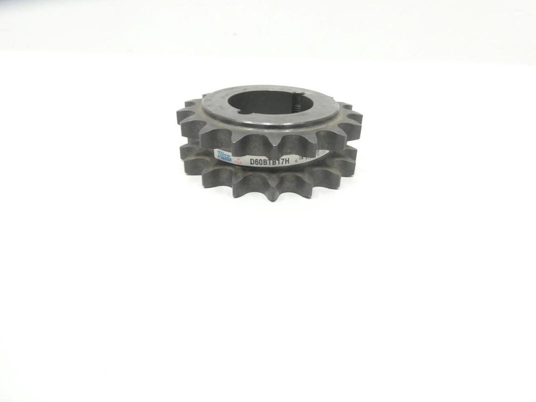 MARTIN D60BTB17H DOUBLE ROLLER CHAIN SPROCKET 2IN 17T 3/4IN