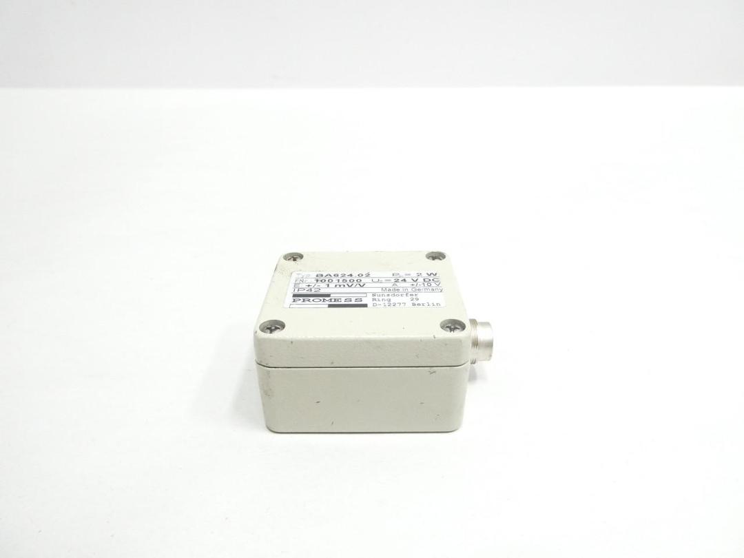 PROMESS BA624.02 1001500 STRAIN GAUGE AMPLIFIER 24V-DC