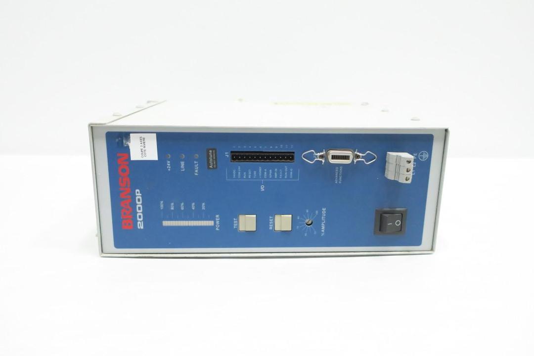 BRANSON ULTRASONICS 2000P POWER SUPPLY