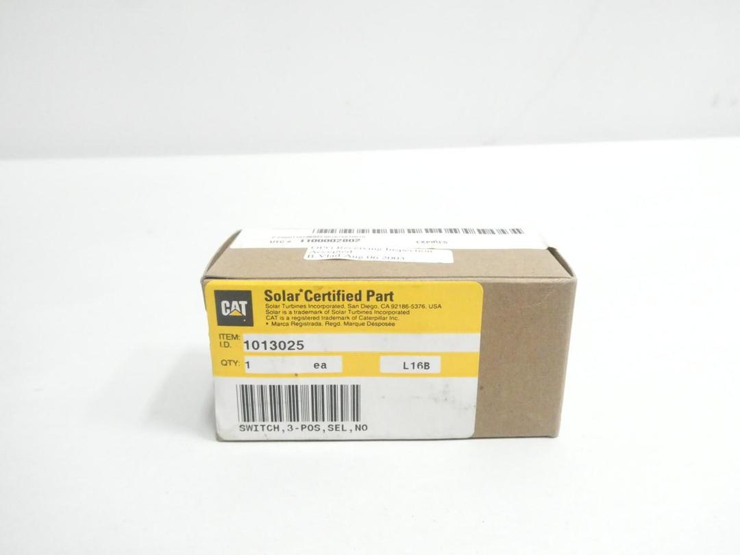 CATERPILLAR CAT 1013025 3 POS SELECTOR SWITCH