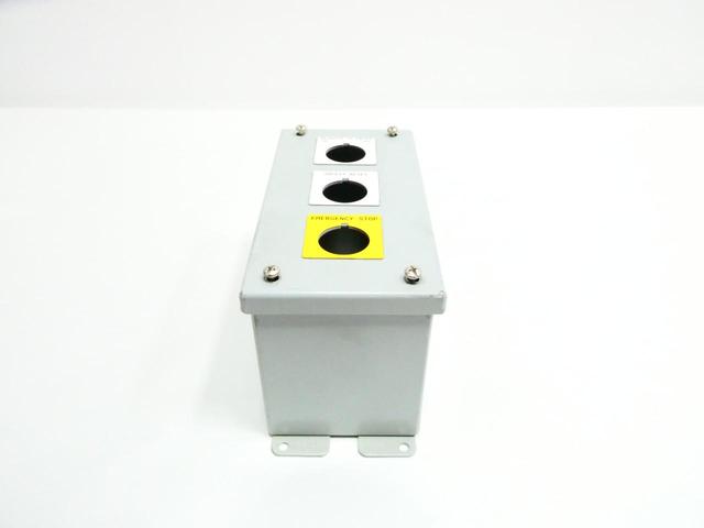HAMMOND 1437C STEEL PUSHBUTTON ENCLOSURE 7-3/4IN 3-3/4IN 4-1/2IN