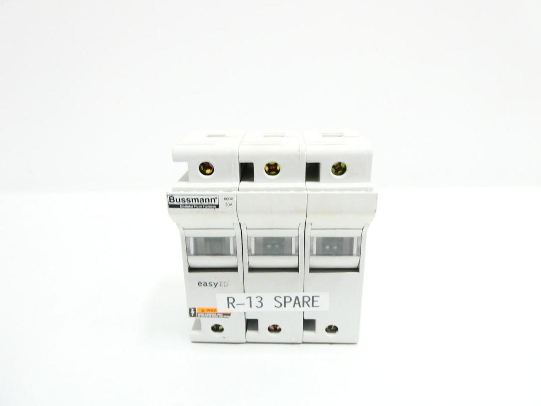 COOPER BUSSMANN CH30J3I FUSE HOLDER 3P 30A AMP 600V-AC