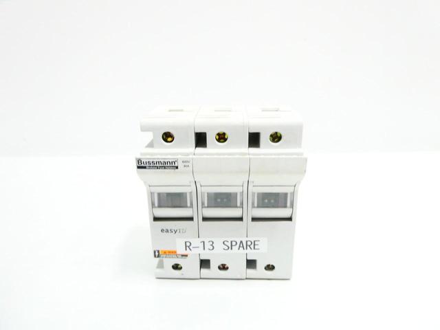 COOPER BUSSMANN CH30J3I FUSE HOLDER 3P 30A AMP 600V-AC