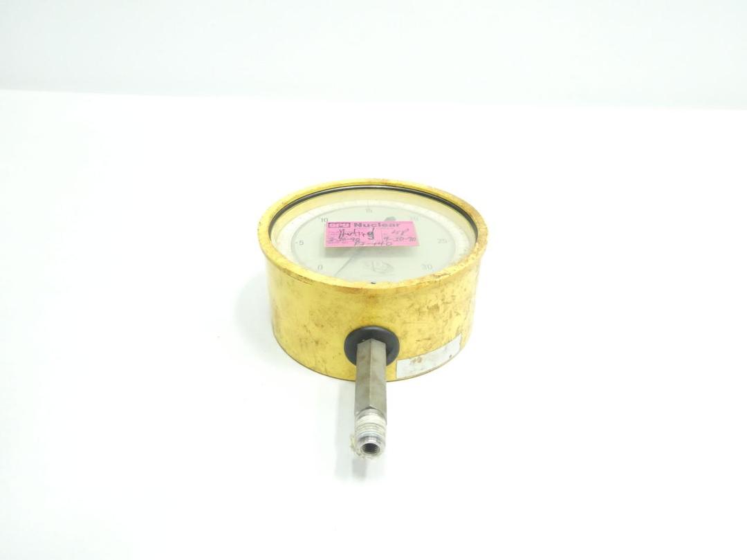 3D INSTRUMENTS 25544-21B54-CML TEST GAUGE 5IN 1/4IN NPT 0-30PSI