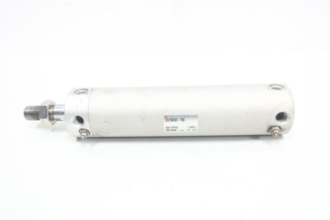 SMC CG1BA50-150 DOUBLE ACTING PNEUMATIC CYLINDER 50MM X 150MM 1MPA