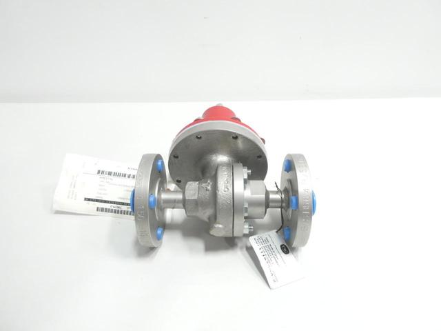 JORDAN VALVE 50 STAINLESS BACK PRESSURE REGULATOR VALVE 30-80PSI 275PSI 1/2IN