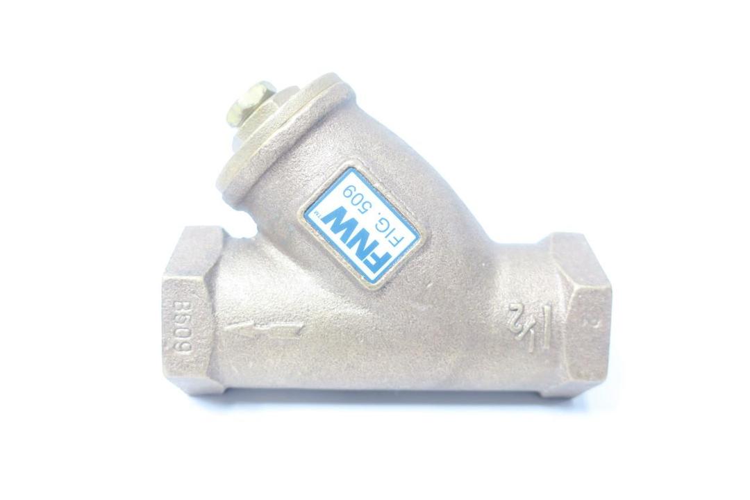 FNW 509 BRONZE THREADED STRAINER 1-1/2IN NPT